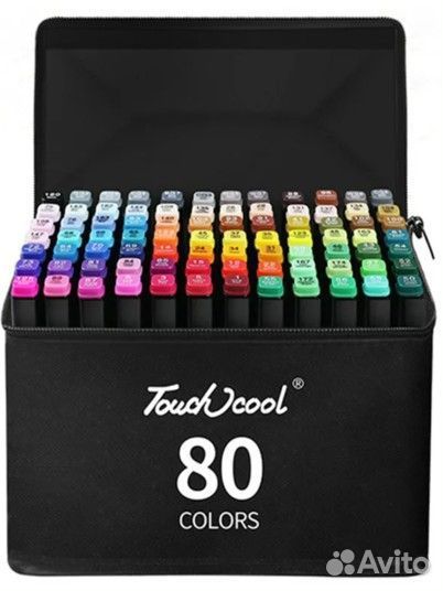 Маркеры для скетчинга 80 цветов