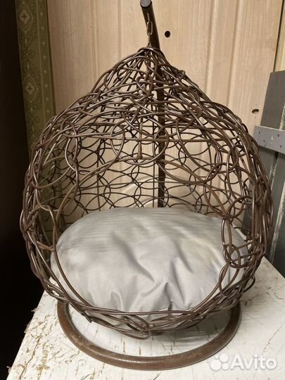 Подвесное кресло кокон бу