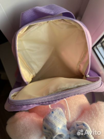 Детский рюкзак для малышей с игрушкой