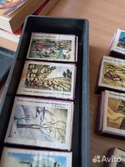 Сувенирные спички Есенин