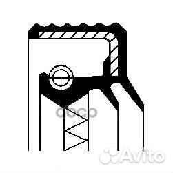Сальник дифференциала Audi 80/A3/A4/Seat
