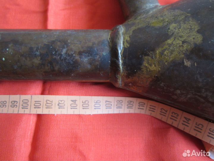 Старинный Насос для перекачки жидкостей. бронза