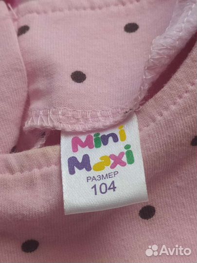 Платье Mini maxi, рост 98-104