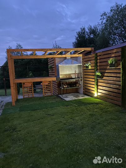 Сдам баню с бассейном + зона барбекю