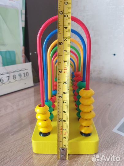 Деревянные детские счёты