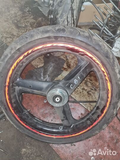 Honda cb1 диск передний