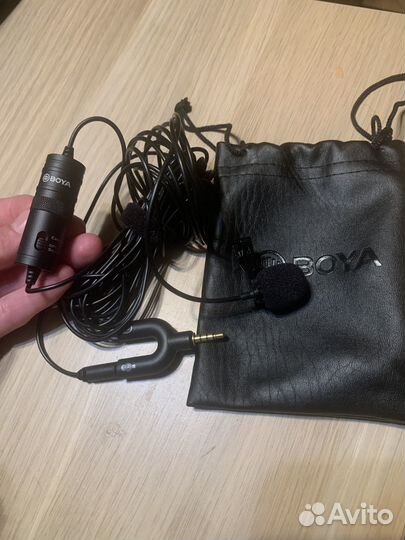 Микрофон петличный Boya BY-M1