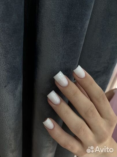 Маникюр наращивание