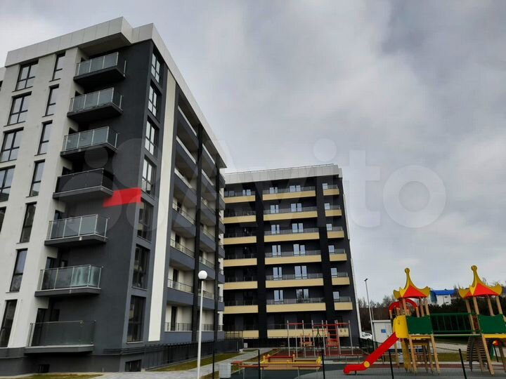 Апартаменты-студия, 42 м², 1/7 эт.