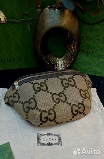 Поясная сумка Gucci мужская