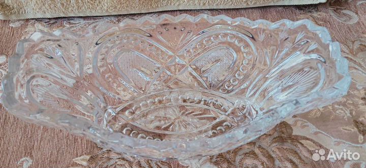 Хрустальная ваза