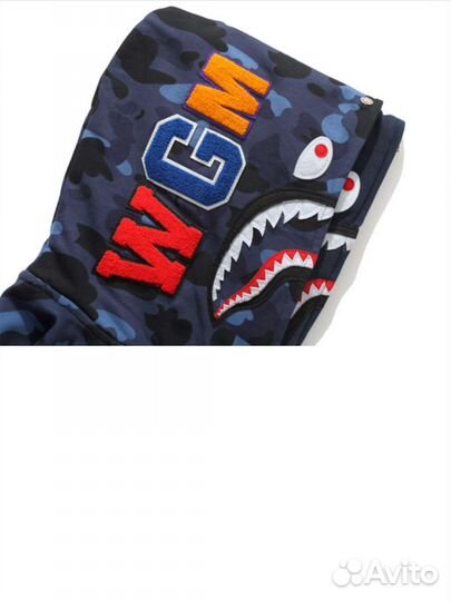 Bape Color Camo Shark