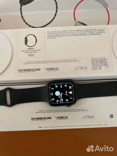Apple Watch Series 4 44 MM Black Sport Band