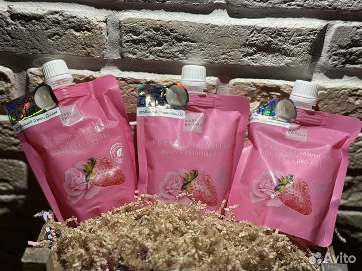 Пилинг гель для тела