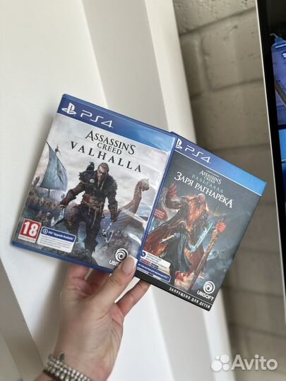 Assassins creed valhalla + дополнение игра на ps4