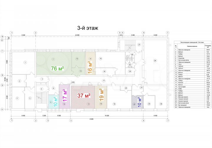 Свободного назначения, 100 м²