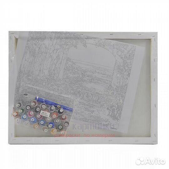 Картина по номерам 40x50 Девушка