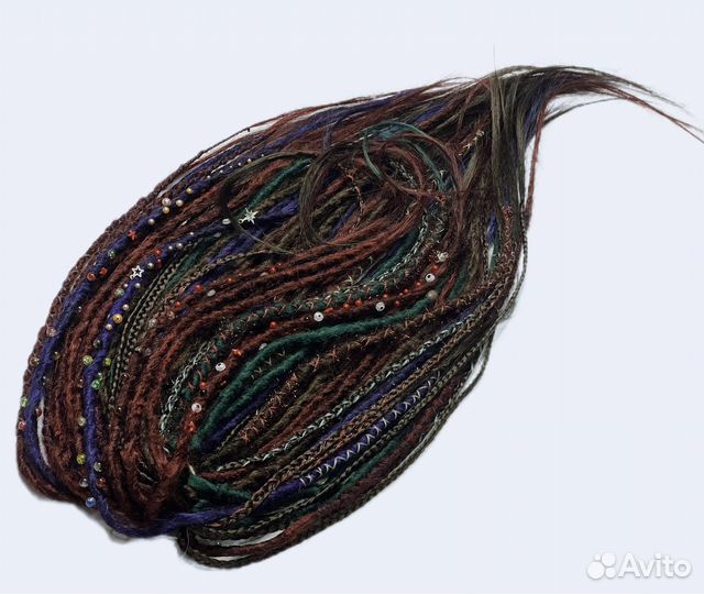 Де дреды комплект новый, украшения, бохо