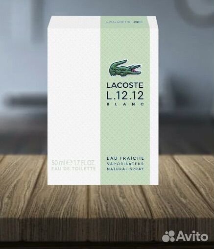 Духи мужские Lacoste L.12.12 Blanc Eau Fraiche