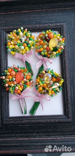 Брошь ручной работы