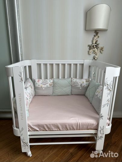 Кроватка люлька Happy Baby