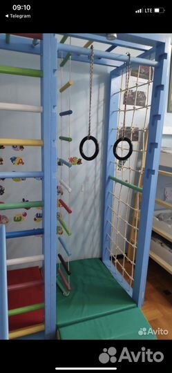 Детский спортивный комплекс деревянный