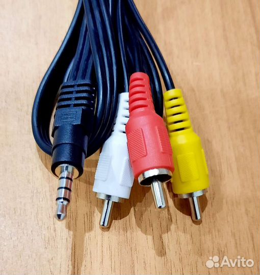 Кабель 3.5 мм jack-RCA3
