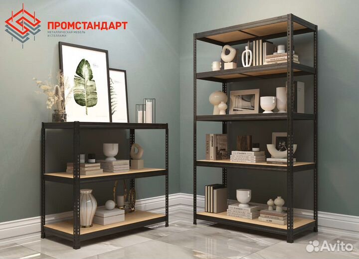 Стеллаж в стиле лофт