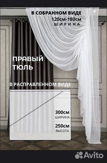 Тюль арка на кухню