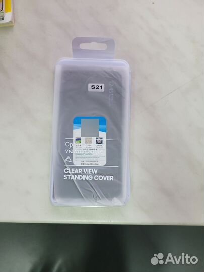 Чехол книжка новый на samsung s21