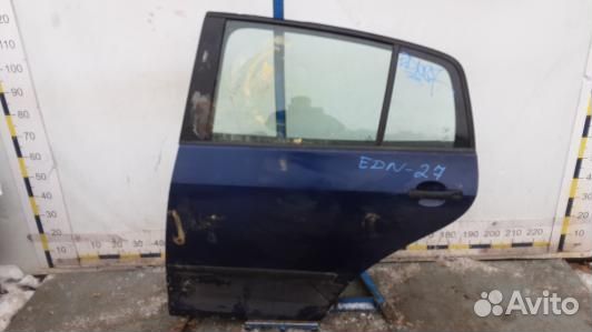 Дверь задняя левая volkswagen golf plus (EDN27FG01
