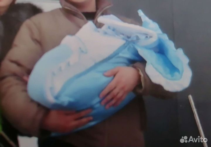 Комплект (конвет) на выписку + одеяло