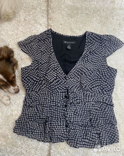 Шелковый топ