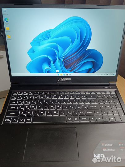 Ноутбук i3-1215U, RAM 16 гб, SSD 256 гб, Intel UHD