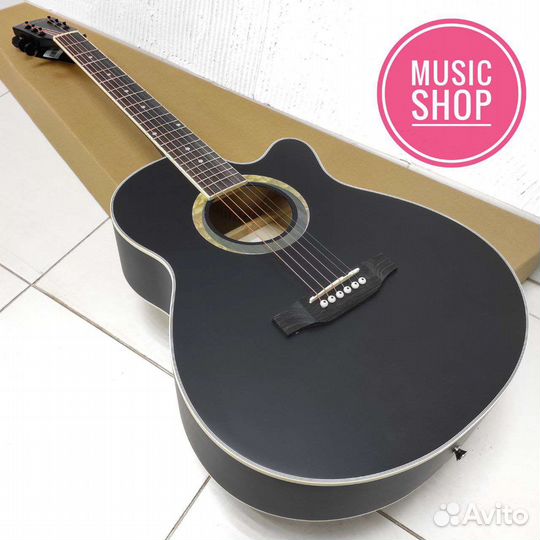 Гитара акустическая новая матовая