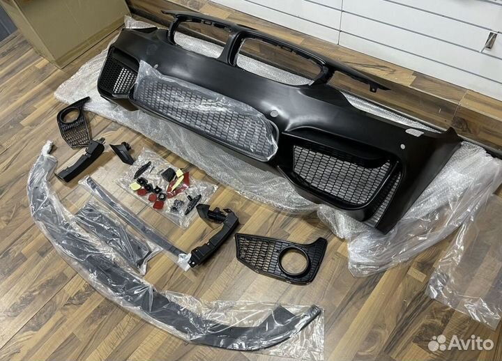 Бампер передний BMW F32 F36 М4 стиль, в сборе бмв