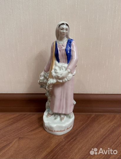 «Азербайджанка с хлопком»Дулево,Стандар.роспись