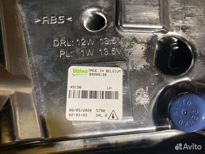 Volvo s60, v60 боковой габаритный фонарь левый