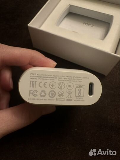 Наушники Meizu pop 2