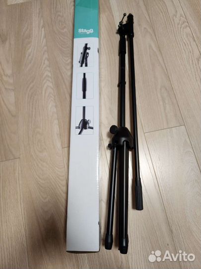 Микрофонная стойка журавль stagg