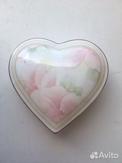 Шкатулка Япония Nikko Орхидея 9,5 см (сердце)