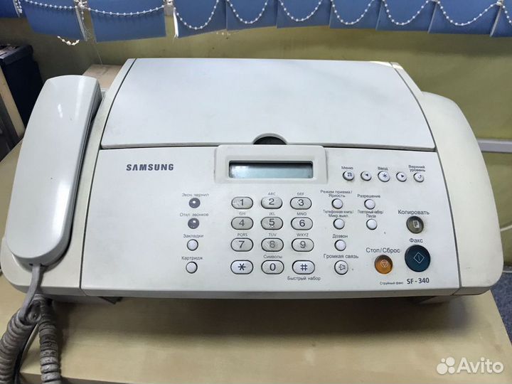 Факс, FAX Samsung SF340