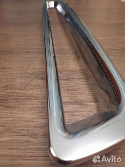 Накладка (молдинг) переднего бампера. Хром