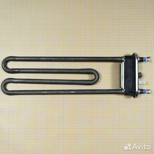 Тэн 1950W, прямой, 235 мм, с отверстием под датчик