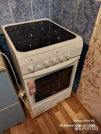 Плита электрическая Б/у с духовкой