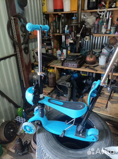 Самокат детский трехколесный