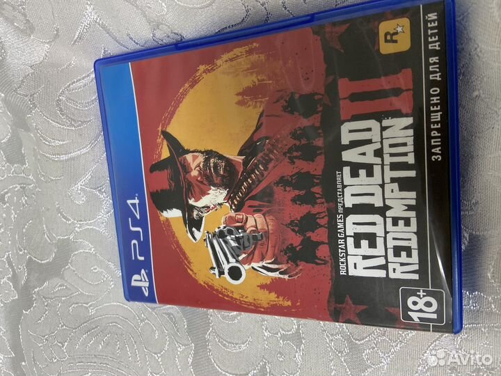 Игры на ps4 RDR 2