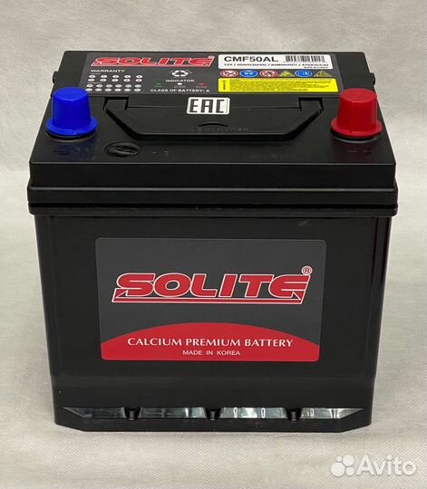 Автомобильный Аккумулятор Solite 50 о/п 50D20L