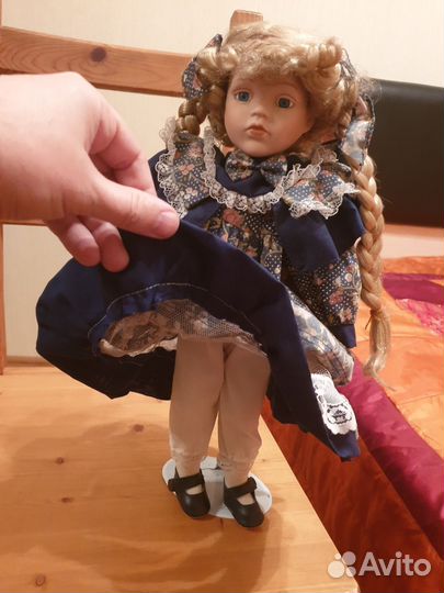Кукла фарфоровая коллекционная 45 см