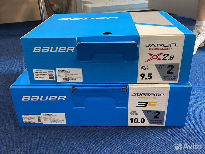 Коньки хоккейные bauer 3s, x2.9
